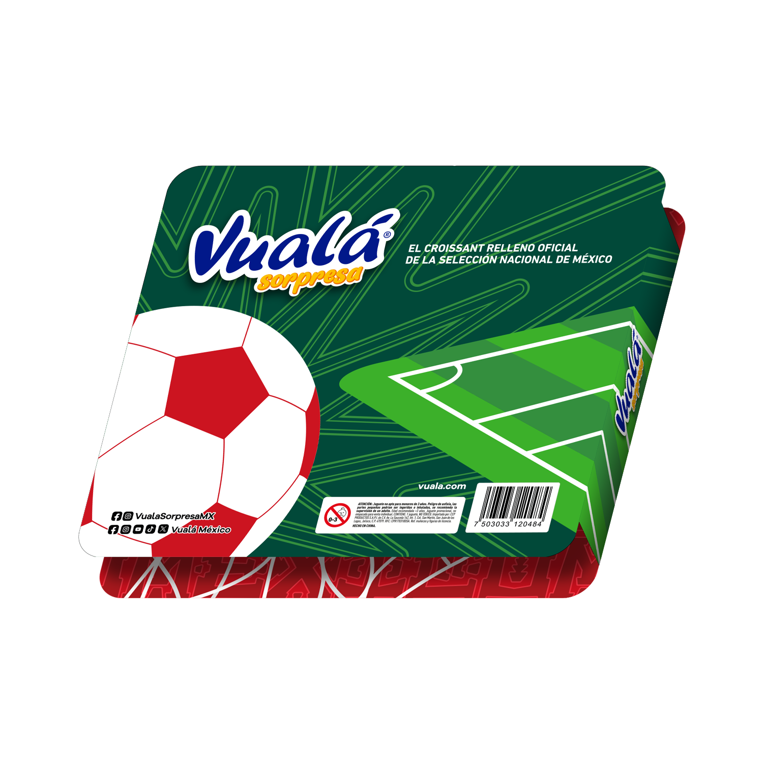 Coleccionador Vuala Selección Nacional Mexicana